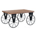 Masuta de cafea Bike a negru-nuc 85x55x41cm