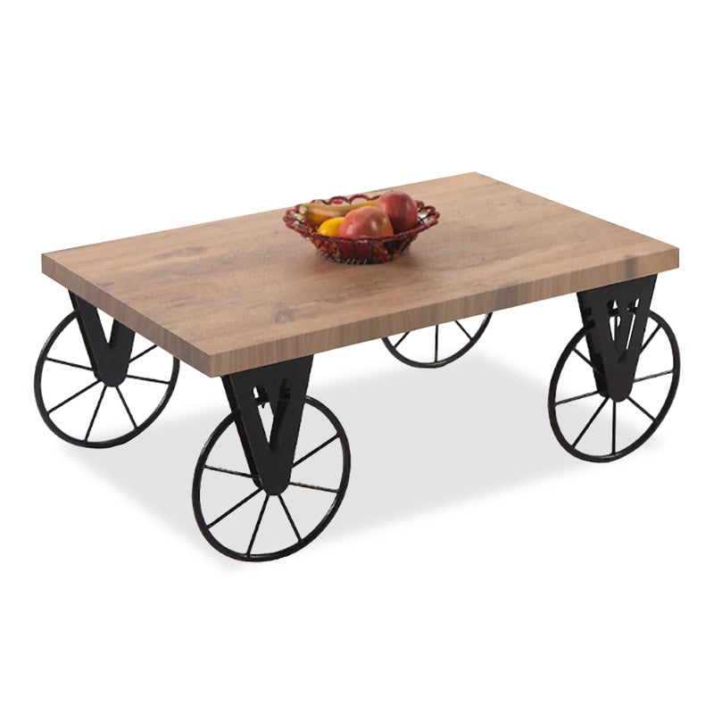 Masuta de cafea Bike a, negru-nuc, 85x55x41 cm