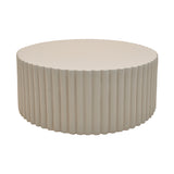 Masuta de cafea Binero, Gri, D106x45 cm