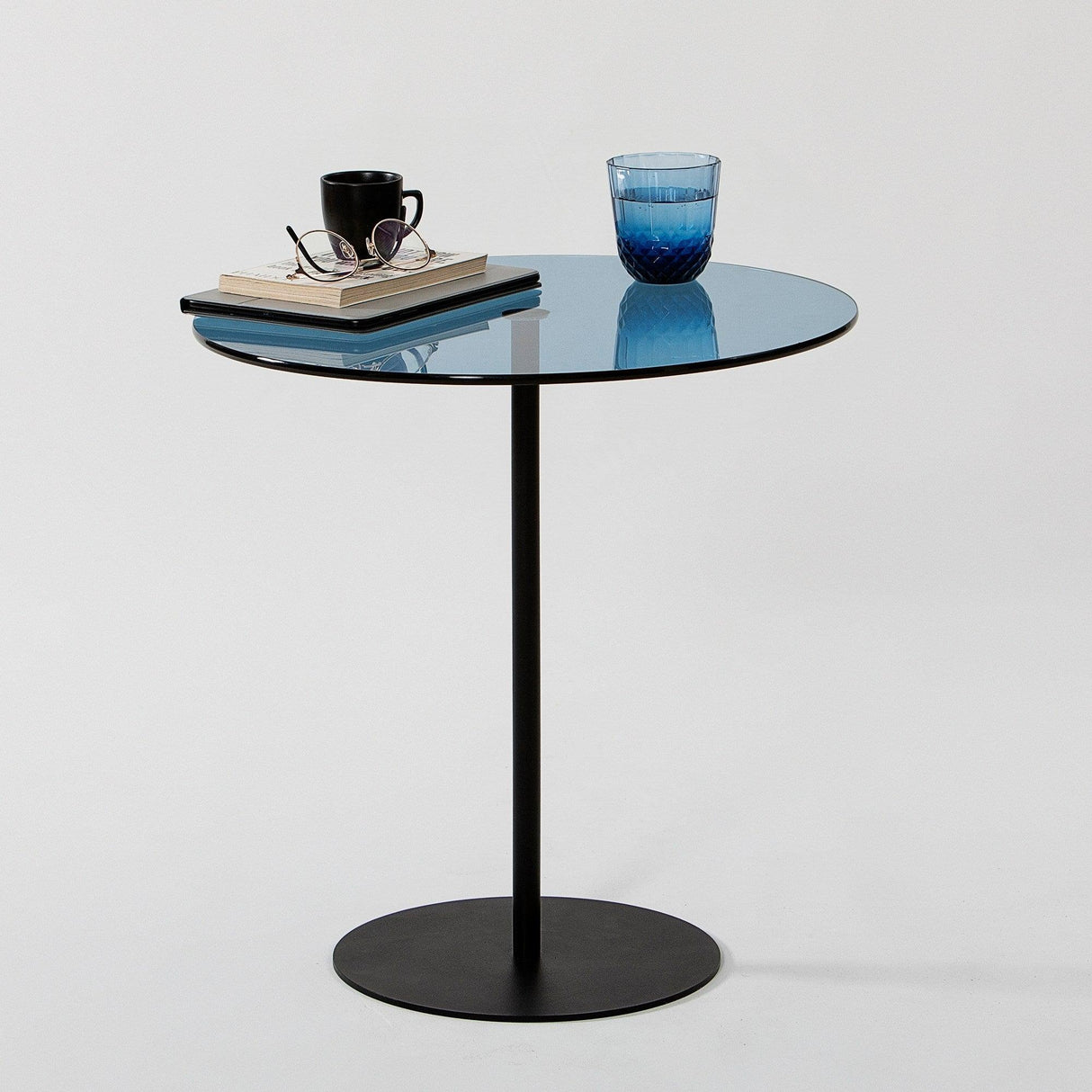 MASUTA DE CAFEA Chill-Out - Black, Blue, Negru, 50x50x50 cm