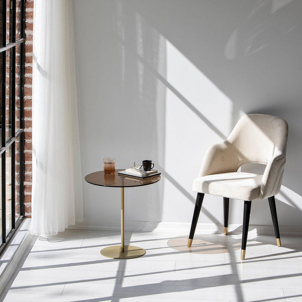 Masuta De Cafea Chill-Out - Gold, Bronze, Aur, 50x50x50 cm
