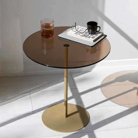 Masuta De Cafea Chill-Out - Gold, Bronze, Aur, 50x50x50 cm