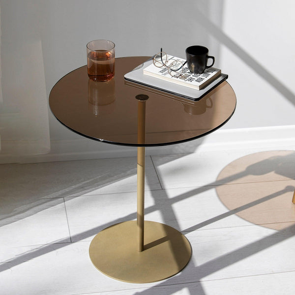 Masuta De Cafea Chill-Out - Gold, Bronze, Aur, 50x50x50 cm