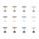 MASUTA DE CAFEA Chill-Out - White, Dark Grey, Alb, 50x50x50 cm