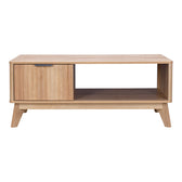 Masuta de cafea, cu aspect Natural Hamea, 110x55x45 cm, perspectiva suplimentara