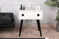 Masuta de cafea cu Design de Masa Sah , White, Alb, 50 x 60 x 50 cm