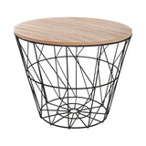 Masuta de Cafea cu stand metal 38x38 cm
