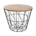 Masuta de Cafea cu stand metal 38x38 cm