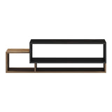 Masuta de cafea Dekost, Pal melaminat, 105x50x32 cm - Stejar-Marmura Neagra