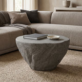 Masuta de cafea Delion, Alb - Gri, 65x47x41 cm - Gri