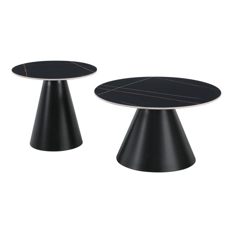Masuta de cafea Duoma, Metal