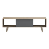 Masuta de cafea Elonza, Sonoma-Antracit, 120x60x36 cm, imagine produs 4