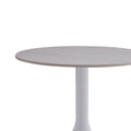 Masuta de cafea Fabron piatra sinterizata, alba, 50x50x52 cm, imagine suplimentara
