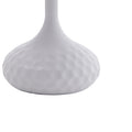 Masuta de cafea Fabron piatra sinterizata, alba, 50x50x52 cm, detaliu produs