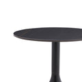 Masuta de cafea Fabron piatra sinterizata, negru, 50x50x52 cm, imagine suplimentara