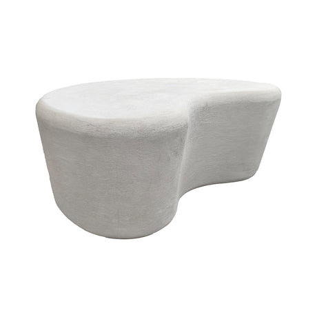 Masuta de cafea Fedris, MDF, Alb, 80x70x34 cm