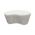 Masuta de cafea Fedris, MDF, Alb, 80x70x34 cm, detaliu produs