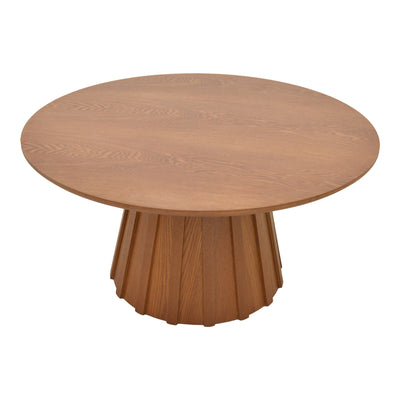 Masuta de cafea Franzel, MDF, Nuc, D80x40 cm, detaliu produs