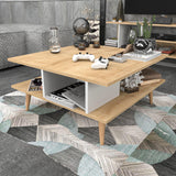 Masuta de cafea Fulya, Stejar, 89x44x89 cm