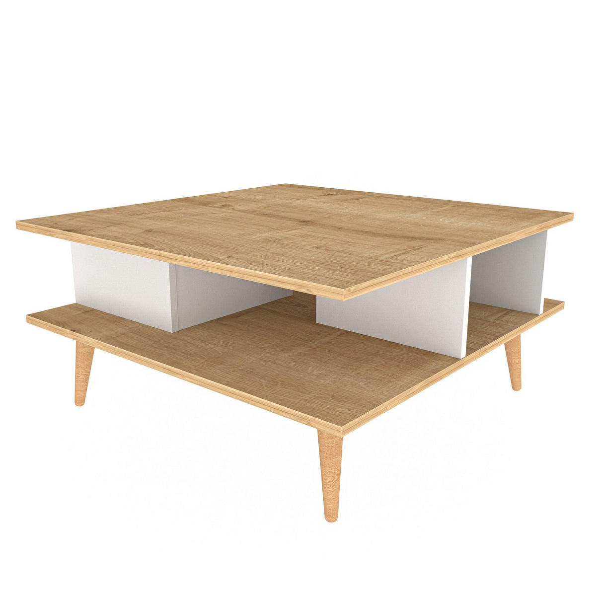 Masuta de cafea Fulya, Stejar, 89x44x89 cm