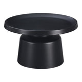 Masuta de cafea Ginoze, Metal - Negru