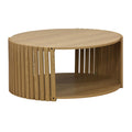 Masuta de cafea Heavenly MDF culoare lemn Natural D83x38cm