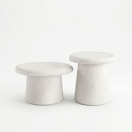 Masuta de cafea Herona, MDF, Alb