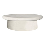 Masuta de cafea Herona, MDF, Alb, 100x60x34 cm