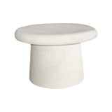 Masuta de cafea Herona, MDF, Alb, D60x40 cm