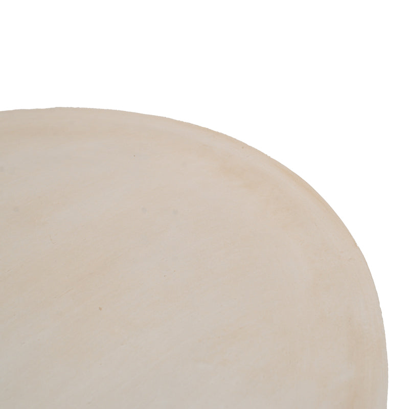 Masuta de cafea Ingendo, Crem, D90x34 cm