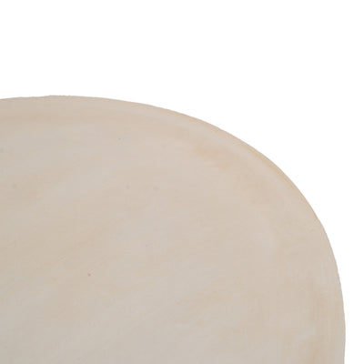 Masuta de cafea Ingendo, Crem, D90x34 cm, imagine ambient