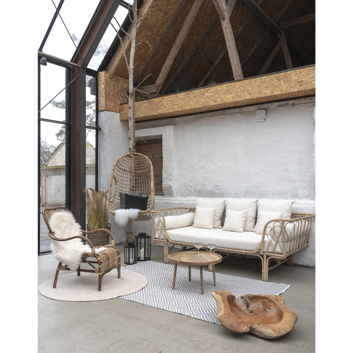 Măsuță de cafea Jammu 60x35x60 cm