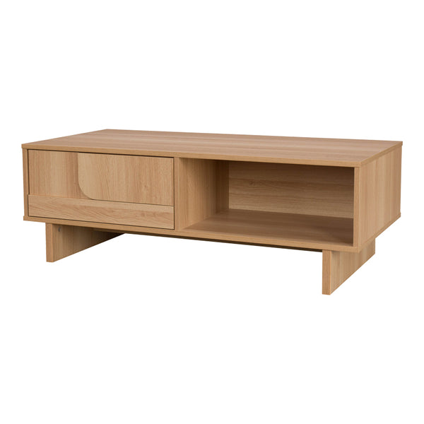 Masuta de cafea Jenfia, MDF, Natural, 110x55x39 cm