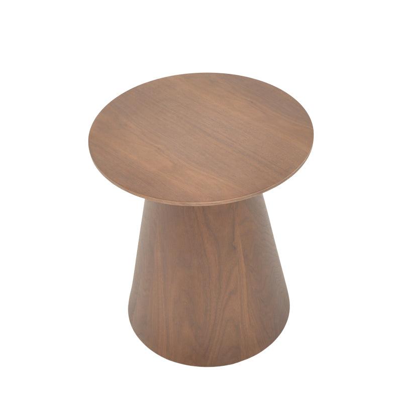 Masuta de cafea Kayano 3, Nuc, 45x45x50 cm, imagine suplimentara