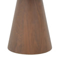 Masuta de cafea Kayano 3, Nuc, 45x45x50 cm, perspectiva suplimentara