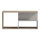 Masuta de cafea Kelena, Aspect marmura, Sonoma-Bej-Marmura, 90x51x43 cm