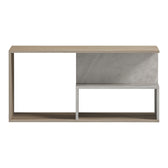 Masuta de cafea Kelena, Aspect marmura, Sonoma-Bej-Marmura, 90x51x43 cm, detaliu produs