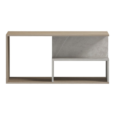 Masuta de cafea Kelena, Aspect marmura, Sonoma-Bej-Marmura, 90x51x43 cm, detaliu produs