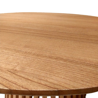 Masuta de cafea Kenda I, Natural, D100x45 cm, detaliu produs