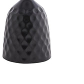 Masuta de cafea Kousien piatra sinterizata, neagra, D50x60 cm, detaliu produs