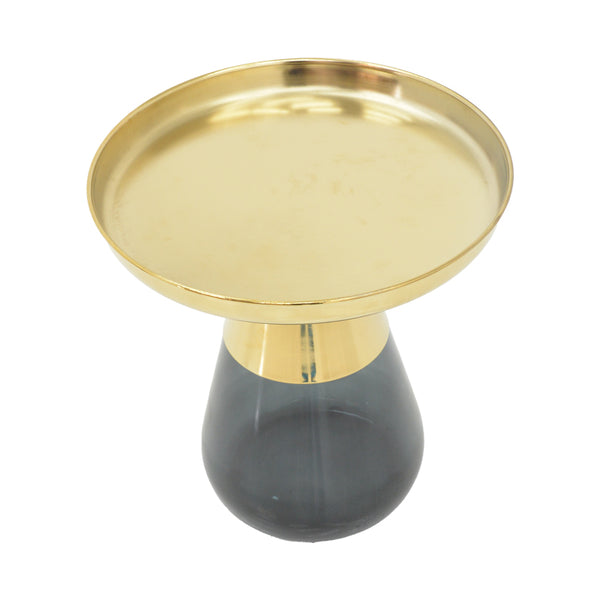 Masuta de cafea Kunlo, Auriu, 50x50x53 cm