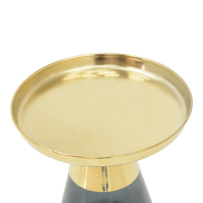 Masuta de cafea Kunlo, Auriu, 50x50x53 cm, detaliu produs