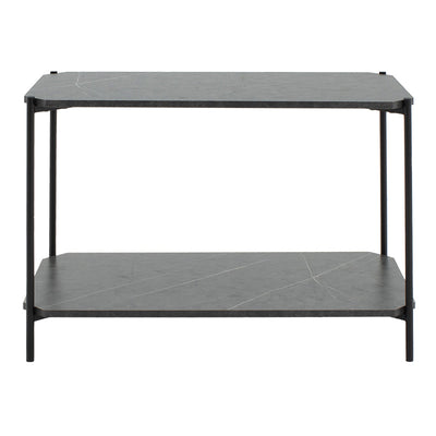 Masuta de cafea Mara, gri inchis - negru, 80x40x55 cm, detaliu produs