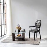 Masuta de cafea Mondo - Anthracite, Gri, 75x40x75 cm