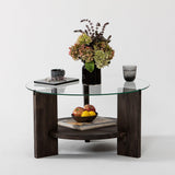 Masuta de cafea Mondo - Anthracite, Gri, 75x40x75 cm