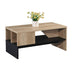 Masuta de cafea Naya Natural-antracit 93x46x43cm