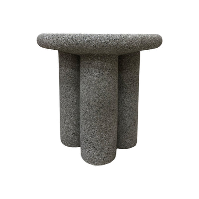 Masuta de cafea Nenia, Gri, 40x45 cm Pakoworld, detaliu material si proportii, Masuta De Cafea, culoare Gri