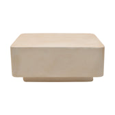 Masuta de cafea Nerde, Crem, 90x60x38 cm, detaliu produs