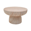Masuta de cafea Nuebo, Aspect travertin, Travertin, D70x42 cm, imagine ambient