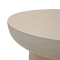 Masuta de cafea Nuebo, Crem, D70x40 cm, detaliu produs